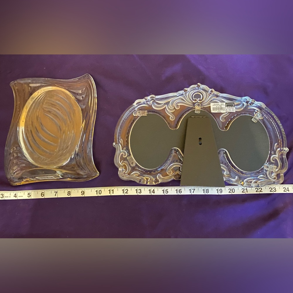 2 Elegant Mikasa Vintage picture frames PERFECT No cracks chips or flaws ๐๐๐ - Picture 4 of 11